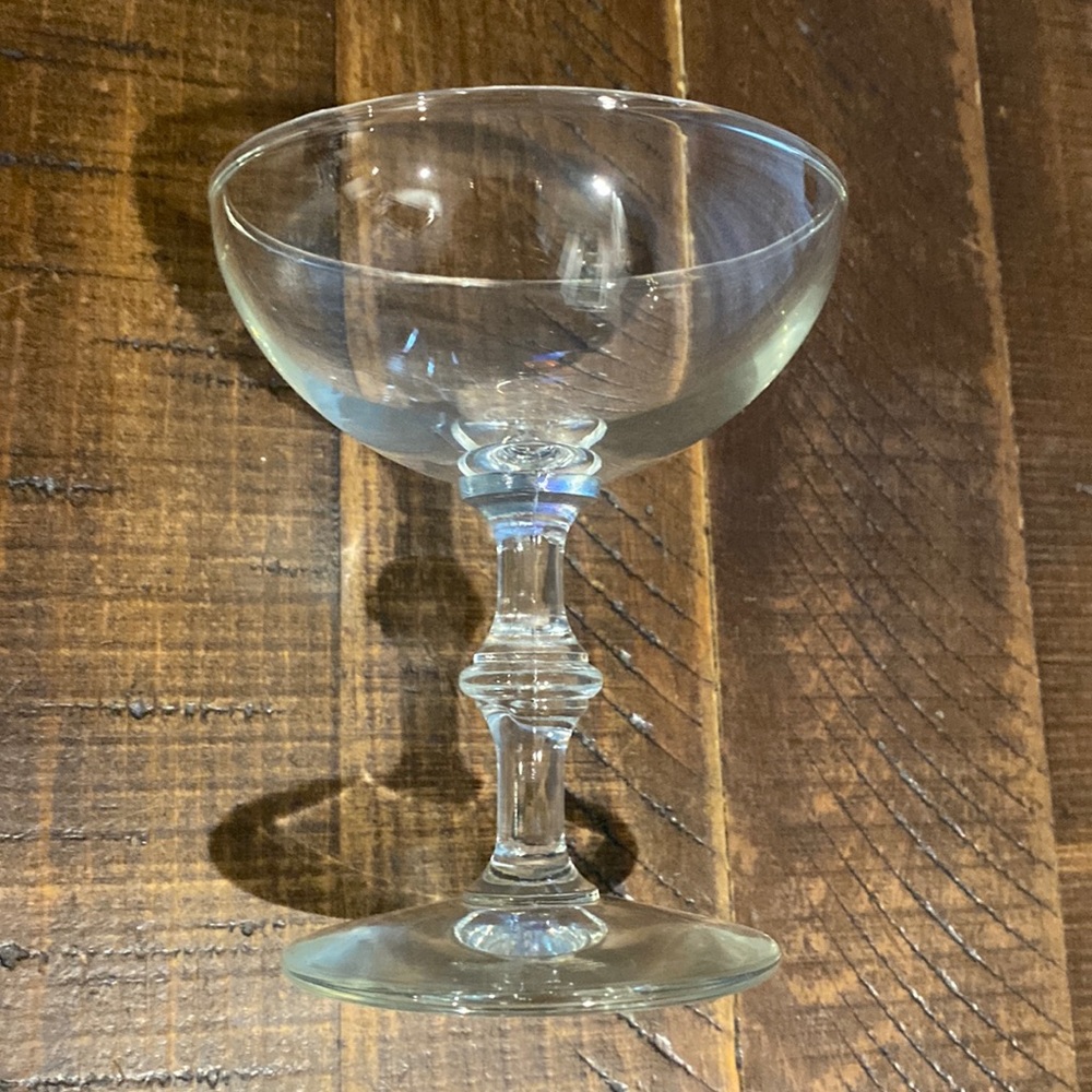 Vintage Libbey Georgian 4oz Stemmed Glassware. Qty 1.